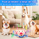 PiggyToy hundleksak - hoppar och spelar ljud